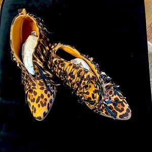 Size 10 Leopard Print Bootie